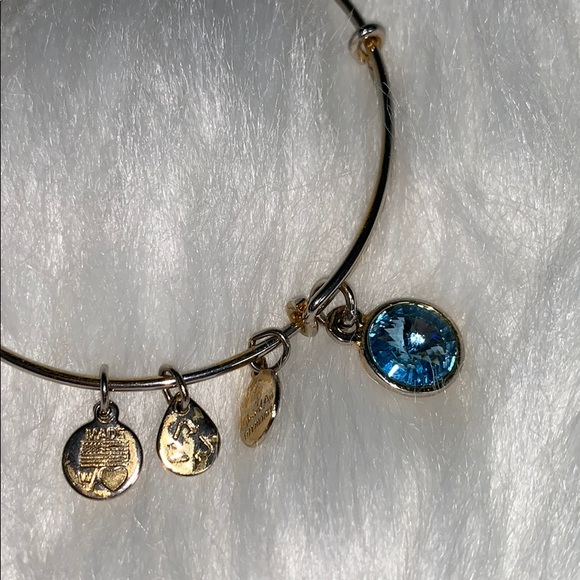 💎Alex and Ani Aquamarine Bracelet💎 - Picture 2 of 2